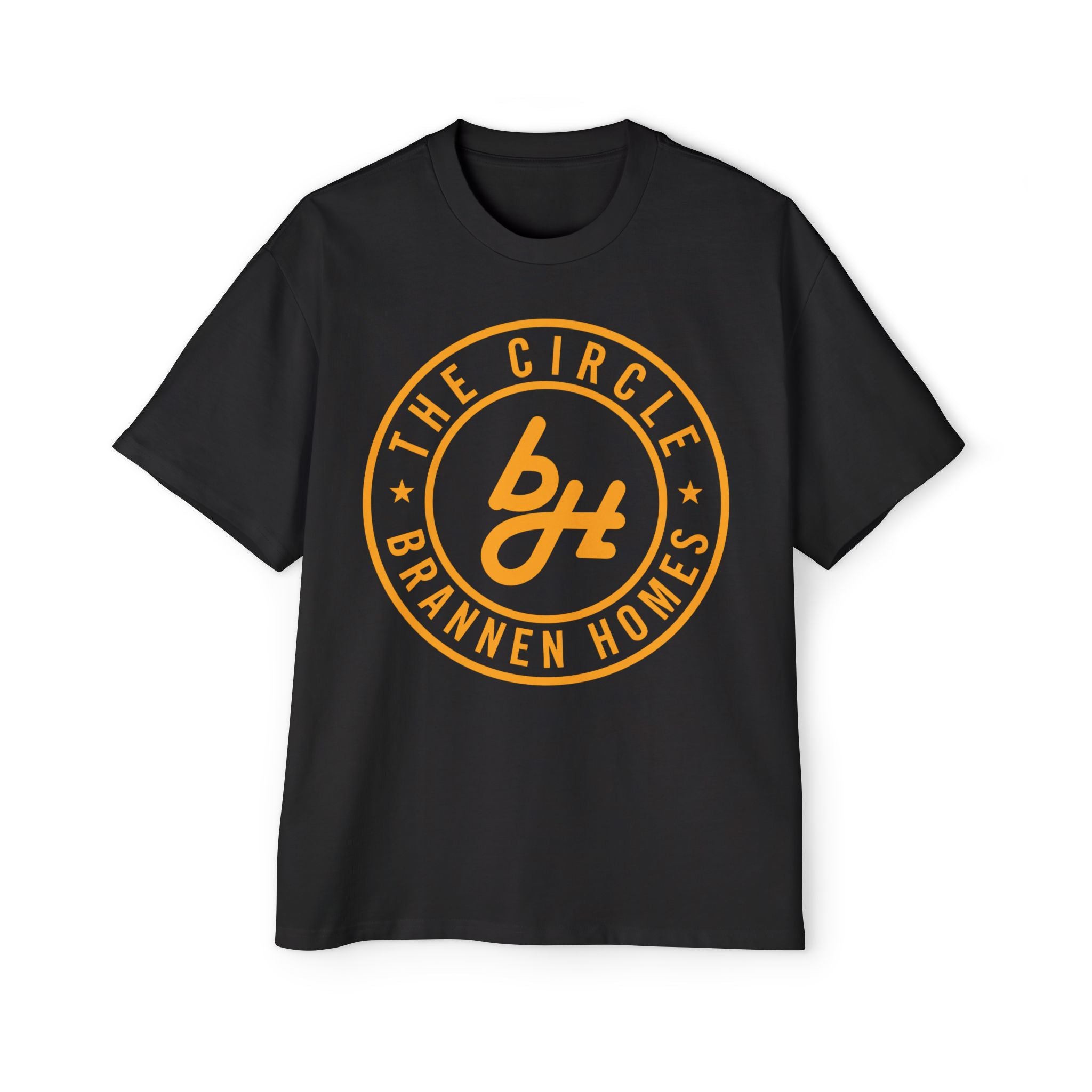 Heavy Tee The Circle Brannen Homes Orange Logo