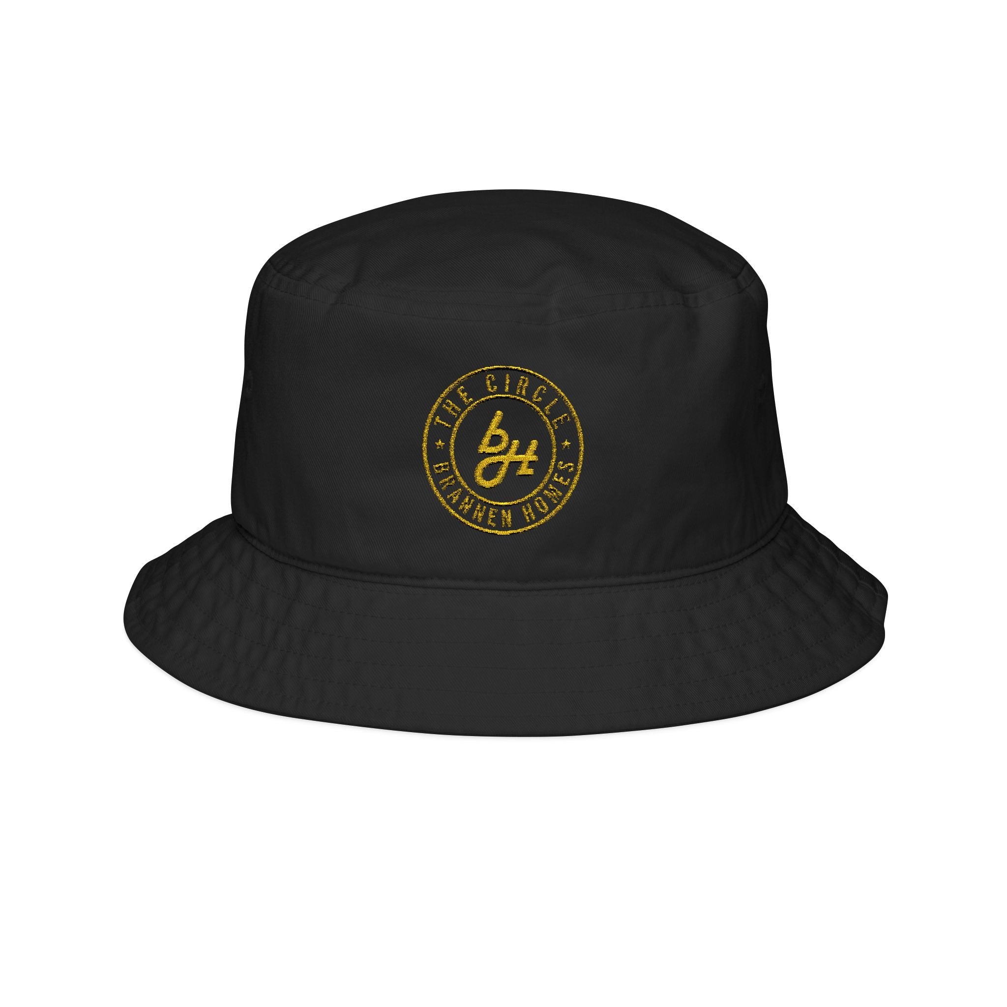 Bucket Hat The Circle Brannen Homes Words Logo Embroidery