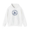 Hooded Sweatshirt Heavy Blend The Circle Brannen Homes Blue Logo