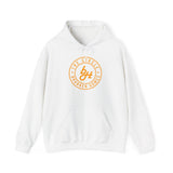 Hooded Sweatshirt Heavy Blend The Circle Brannen Homes Orange Logo
