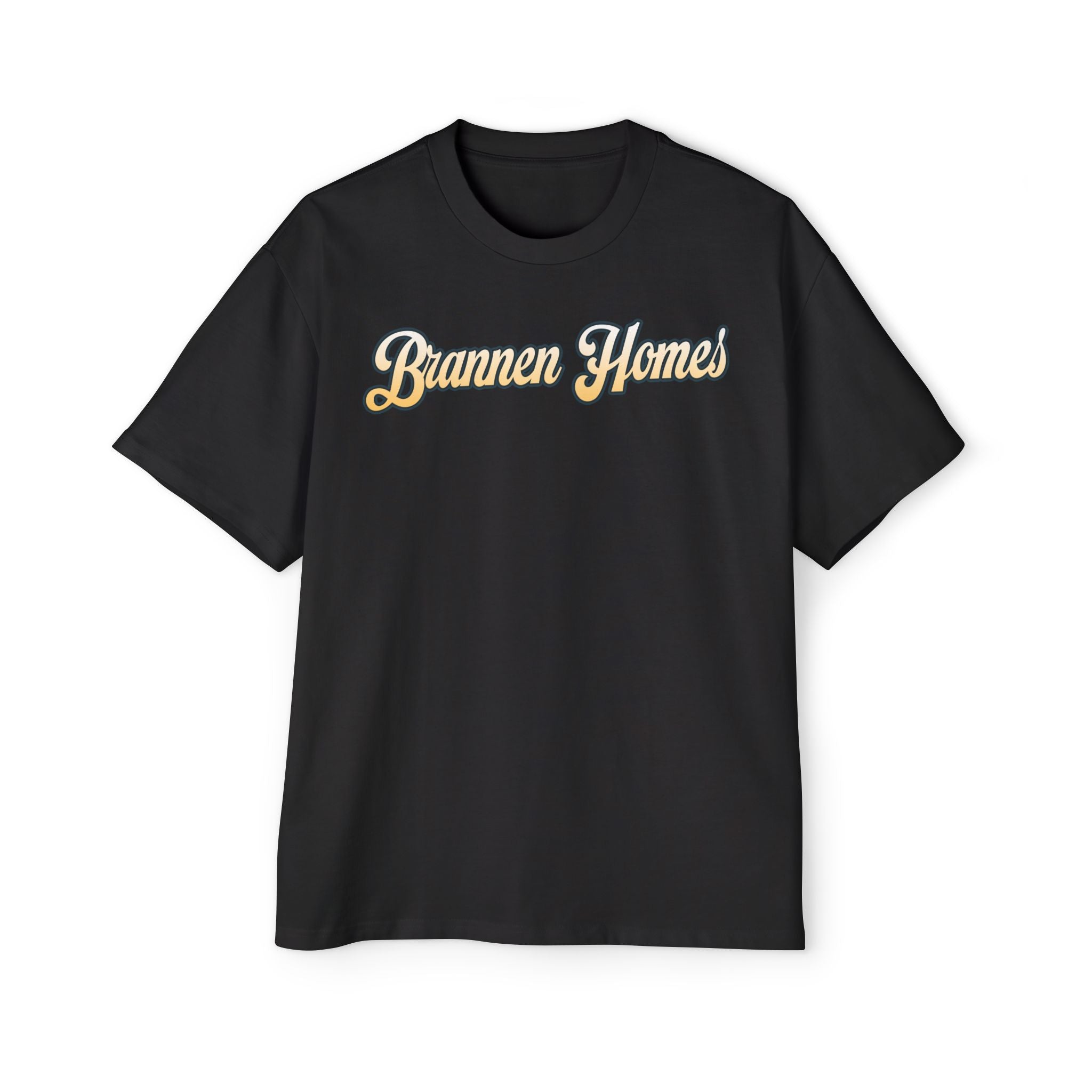 Heavy Tee Brannen Homes Words Logo