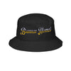 Bucket Hat Brannen Homes Words Logo Embroidery