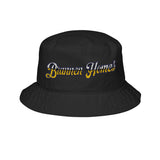 Bucket Hat Brannen Homes Words Logo Embroidery