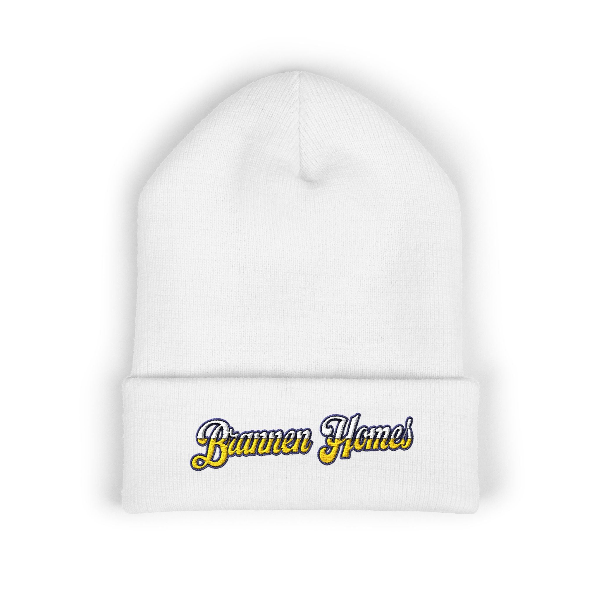 Classic Cuffed Beanie with Embroidered The Brannen Homes Logo Design