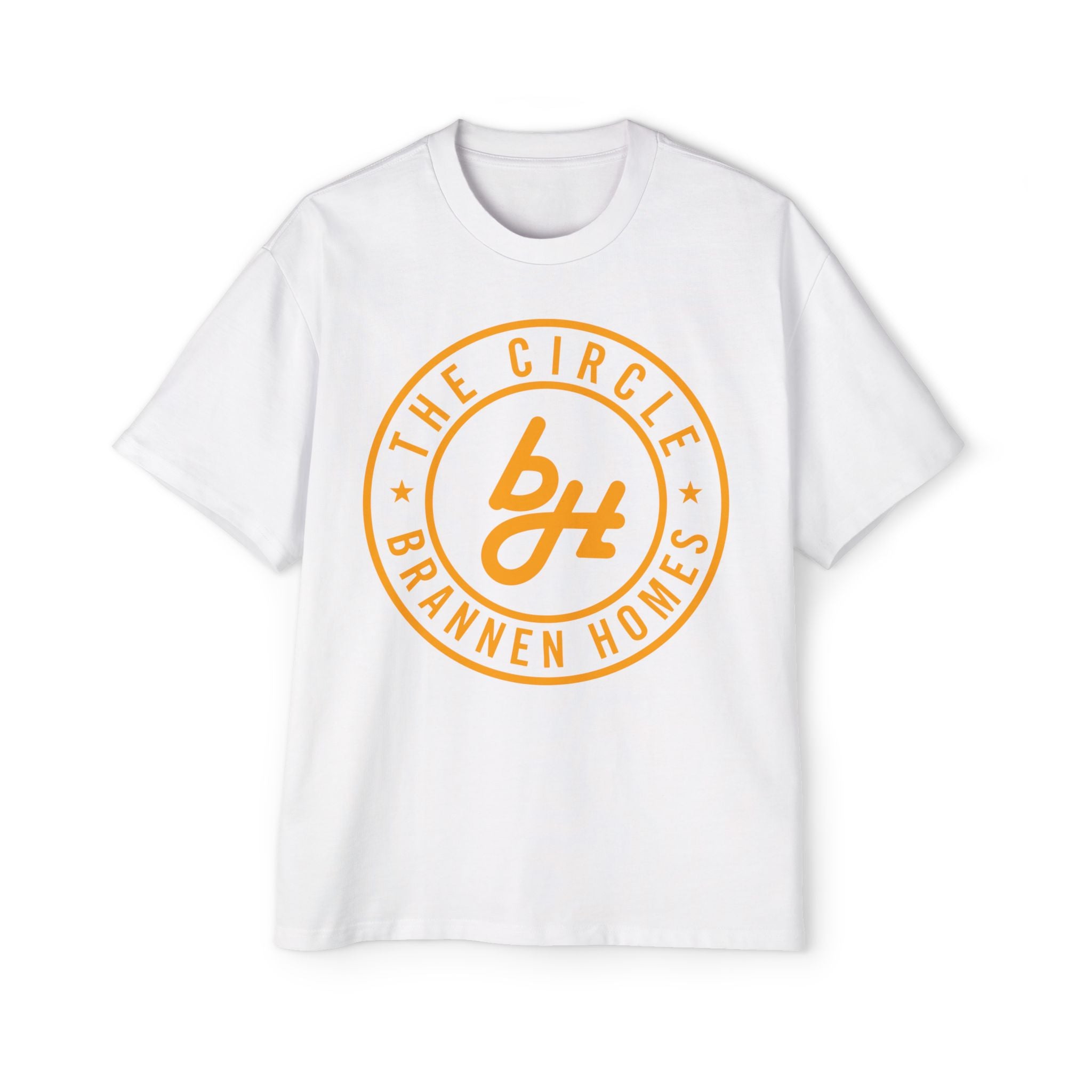 Heavy Tee The Circle Brannen Homes Orange Logo