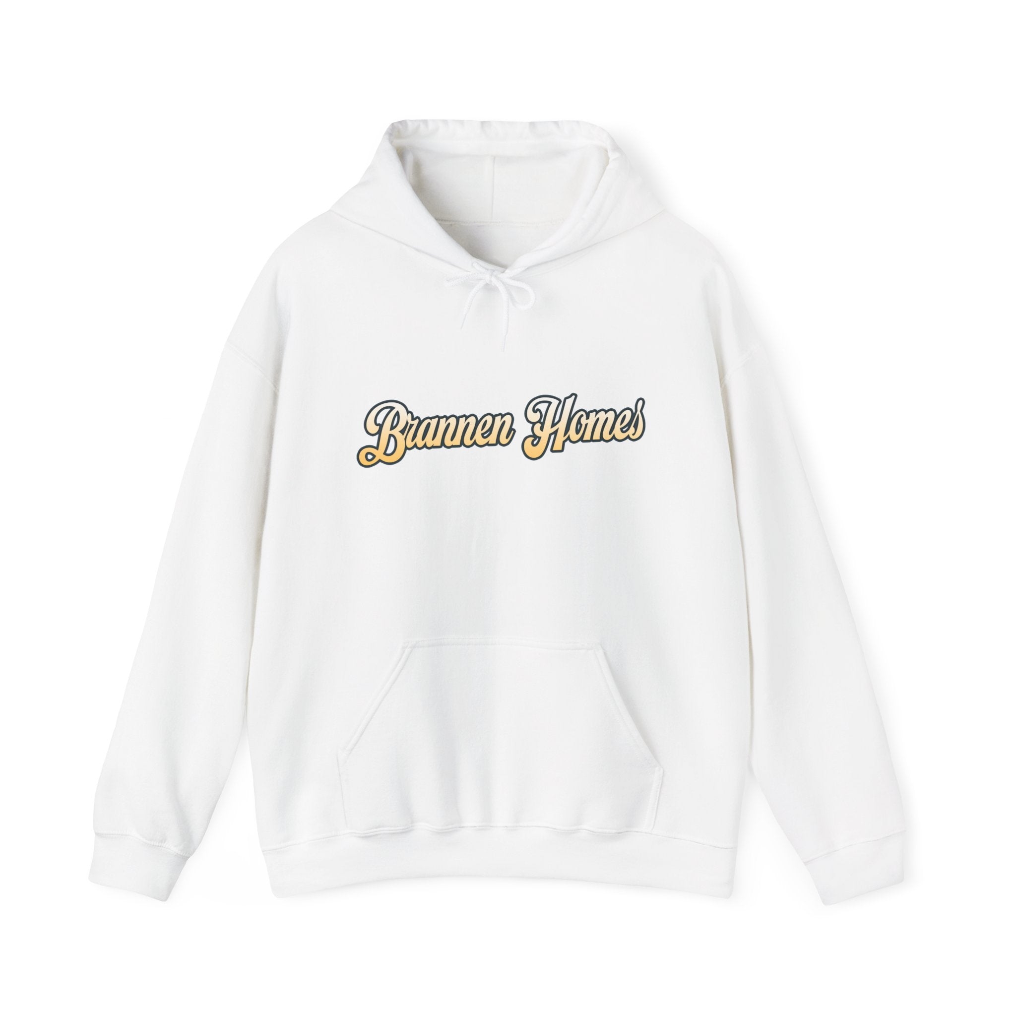 Hooded Sweatshirt Heavy Blend The Brannen Homes Word Logo