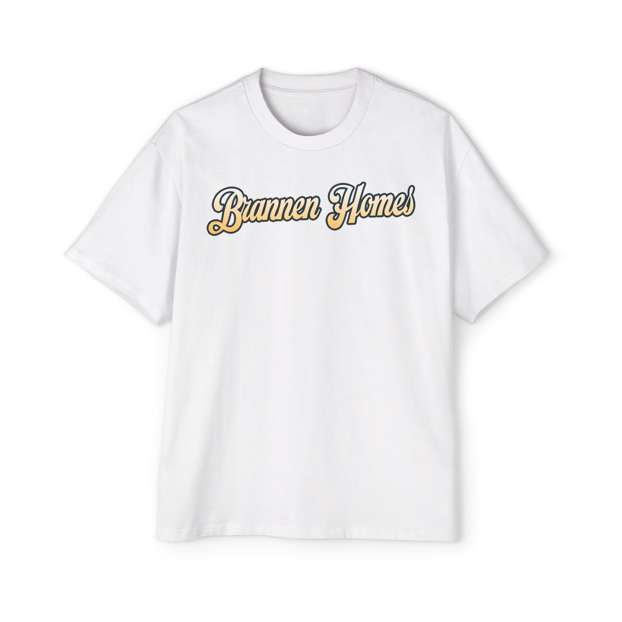 Heavy Tee Brannen Homes Words Logo